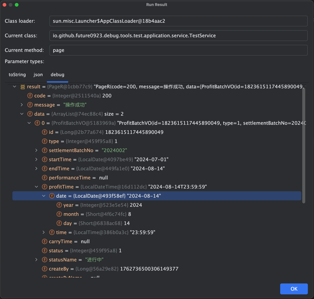 debug-result